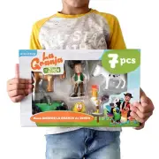 Granja de Zenon Adventure Action Figures Set 7 Collectible Action Figures Toys K