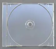 100 x Single Jewel CD Case CLEAR TRAY ONLY (no clear case)