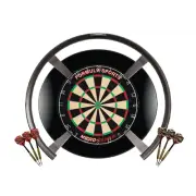 Target Darts OMNI Microband 3 Dart Board, Black Surround, + Darts