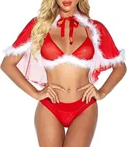 [Generic] Valentines Sexy Lingerie for Women Underwear Sexy Robe Gift Set for Her