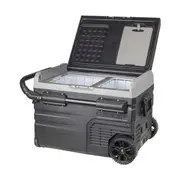 [Brass Monkey] Portable Dual Zone Fridge/Freezer w/ Wheels & Batt Comp. 35L