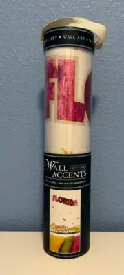 Designer Wall Accents New In Box Florida and Palm Trees
