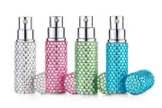 SAKS FIFTH AVE STUDDED PERFUME ATOMIZER IN ASSORTED COLOR
