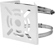 Security Camera Pole Mount Bracket Adapter with Fixing Rings Versatile Support for Indoor Outdoor Use Compatible with CCTV Security Cameras