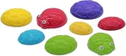 Balancing Stepping Stones - Stepping Stones For Kids | Non-Slip Outdoor Balancing Stones | Help To Improve Coordination, Strength And Balance | Children's Sensory Training Equipment Provide Foot