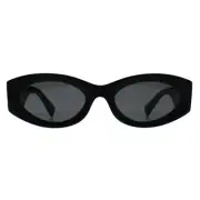 Miu Miu Sunglasses MU11WS 1BO5S0 Matte Black Dark Grey