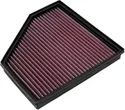 DNA High Performance Air Filter Compatible for BMW 3 (F30,F31) 340iX Gasoline (15-19) with 167.8% Increased Air Flow PN: P-BM20H25-01