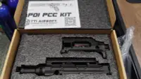 在飛比找露天拍賣優惠-五0兵工 AAP01 PCC KIT,黑色 手槍改步槍套件