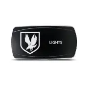CH4X4 Rocker Switch Military Lights Symbol 12