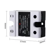 1PC FAM1A60D40 40A DC-AC 3~32VDC/24~600VAC SSR Single phase solid state relay
