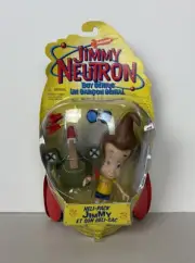 Nickelodeon Jimmy Neutron Boy Genius Heli-Pack Action Figure Toy Mattel 2001