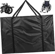 BESTYASH Foldable Wheelchair Travel Case Portable Storage Pouch Easy-clean Material for Wheelchair Accessories