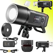 Godox AD600 Pro II AD600Pro II AD600PROII Flash, One-Tap sync with X3 Trigger, 40W Bicolor Modeling Led, Color Screen, 16 Color Groups Indicator, Freeze Mode, 1/1 to 1/512 in 0.1 Increment Steps