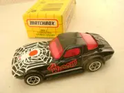 1995 MATCHBOX SUPERFAST MB2 THE WIDOW BLACK CORVETTE GRAND SPORT NEW IN BOX