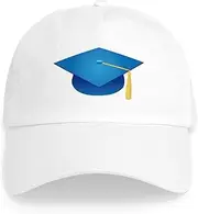 [CafePress] Blue Graduation Hat Graduate Adjustable Baseball Cap