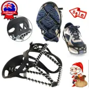 Anti Slip Ice Grippers For Boots Shoes Grips Spikes Crampons Outdoor Hiking FZ