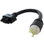 1ft Level 2 NEMA 6-20 Adapter for Tesla EV Charging with Pre-Set 16 Amp Limit