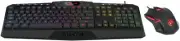 Red Dragon S101-3 Backlit RGB Gaming Keyboard & Red Lit Gaming Mouse to 3200DPI