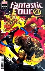 FANTASTIC FOUR VOLUME 6 #11 PEPE LARRAZ INCENTIVE VIRGIN VARIANT VF/NM