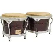 TYCOON QUALITY CONCERTO SERIES LATIN BONGO DRUMS SET PERCUSSION RED PEARL