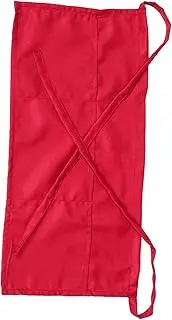 [Holibanna] Kitchen Apron for Waiters Chefs Short Polyester Easy Access Pockets Restaurant Use