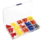 102Pcs 5 Size Insulated Spade Terminals Twist-On Electrical Wire Connectors F