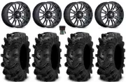 MSA ThunderLips 14" Wheels Machined 27" Cryptid Tires Can-Am Renegade Outlander