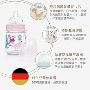 【NIP】德國製圓型防脹氣PP奶瓶(M號奶嘴)