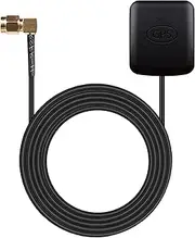 VALTRON GPS Antenna with SMA Plug, Active GPS Navigation Antenna for car Radio, GPS Navigation System, car Real-time Monitor, Surveillance Camera, Router Gateway (with Adhesive Tape) (V1)