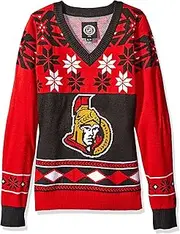 FOCO NHL Women's V-Neck Sweater