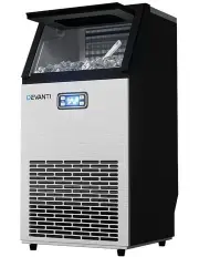 [Devanti] Commercial Ice Maker Cube Machine in Black/White