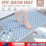 Non-Slip Bath Shower Mat Shower Mat Rubber Sucker Bathroom Mats Bathtub Mats