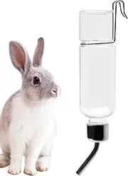 Water Bottle | Weather Resistant 350ml Water Bottle | Easy Installation Hangable Small Animal Drinkers for Guinea Pigs, Hamsters,