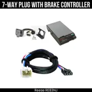 Reese RV 7-Way Trailer Wiring Harness Kit + Brake Control For 10-21 Lexus GX460