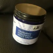 Motherlove Pregnant Belly Salve 4 oz - Organic - Prevent Stretch Marks- NEW!