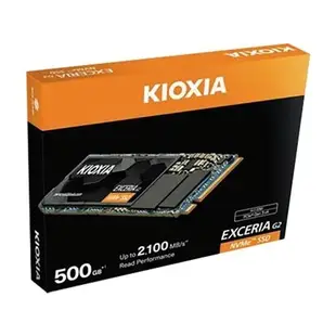 KIOXIA Exceria G2 500GB M.2 PCIe(LRC20Z500GG8)5年保固態硬碟-