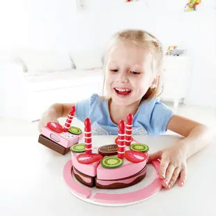 德國 Hape 美味生日蛋糕切切樂 切切樂 木頭玩具