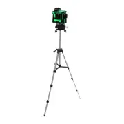 Traderight Laser Level Green Light Self Leveling 360? Rotary 3D 12 Line Measure
