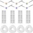 Side Brushes & Mop Cloth & Filter Replacement for Narwal J3 Robot Vacuum Cleaner