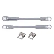 For Punto 99-06 Windscreen Wiper Linkage Bars Rods + CLIPS RHD Vehicles Photo color