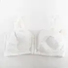 Naturalwear By Camp Mastectomy Bra 38C White Lace Front Hook & Eye Closure