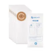 10x Bags for Pacvac Micron & Thrift, Vax VXCB-01, Synthetic Genuine
