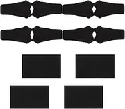 8Pcs Arrow Rest Felt Tapes, Arrow Rest Felt Non-slip Arrow Rest Stickers Pad for QAD HDX Compound Bow Drop Away Arrow Rest Archery Accessories