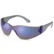 Gateway Safety GWS469M Starlite Safety Glasses Grey Temple Blue Mirror Lens