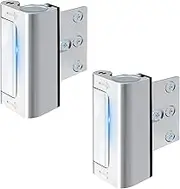 Home Security Door Lock Reinforcement Safety Latch Extra Front Doors Security Devices Withstand 800 lbs, Anti Door Kick in Security Protector for Door Inside, Child Proof Aluminum Door Locks