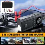 4000A Car Jump Starter With Air Compressor Pack Battery Booster Power Bank Pack