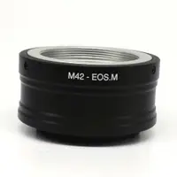 在飛比找樂天市場購物網優惠-M42-EOS M轉接環 螺口M42*1鏡頭轉佳能EOS M