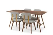 Lily Dining Table with 4 Chairs