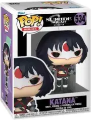 Funko Pop Suicide Squad Isekai - Katana Figure w/ Protector