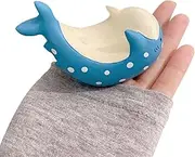 ELVRLA Creative Super Cute Sea Animals Dolphin Seal Penguin Phone Stand Phone Holder, Small Size Fashionable Lazy Use Handfree Cell Phone Desk Desktop Table PC Stand Desk Decoration -Blue Seal